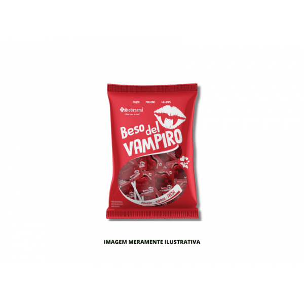 PIRULITO - SOBERANA - 500g BEIJO DEL VAMPIRO